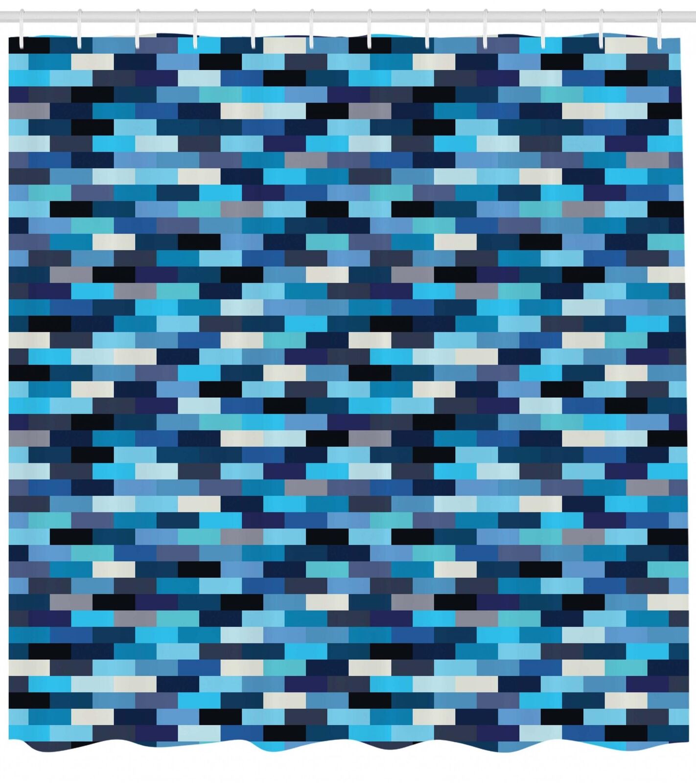 Ethnic Geometry Shower Curtain For Unique Bathroom Decor.