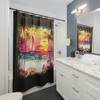 Etsy Home Decor Beach Sunset Shower Curtain For A Unique Bathroom Upgrade