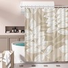 Eucalyptus And Pink Watercolor Floral Leaves Shower Curtain For Spring 