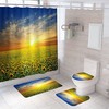 Exotic Mermaid Theme Shower Curtain
