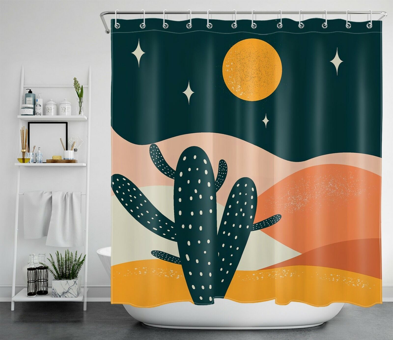 Exotic Tropical Shower Curtain - Image 2