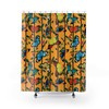 Exquisite Butterfly Trellis Shower Curtain For Your Home Spa