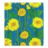 Extra Large Sunflower Shower Curtain for a Luxurious Bathroom 