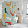 Eye-Catching Koi Fish Shower Curtain for Your Bathroom