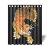 Eye-catching Tiger Shower Curtain - Unique Art Piece for Your Bathroom - Waterproof Home Decor