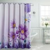 Fancy Garden Rose Fabric Shower Curtain - Elegant Bathroom Decor