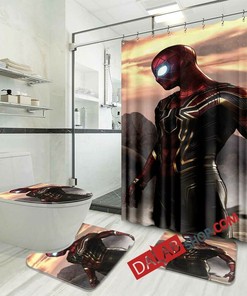 Fans of Spiderman Rejoice with Unique Spiderman Shower Curtain Gifts