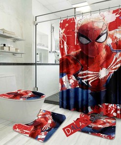 Fans of Spiderman Rejoice with Unique Spiderman Shower Curtain Gifts