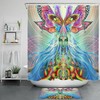 Fantasy Butterfly Cartoon Anime Character Shower Curtain For A Whimsical Touch