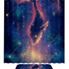 Fantasy Whale Waterproof Fabric Shower Curtain for Bathroom Decor