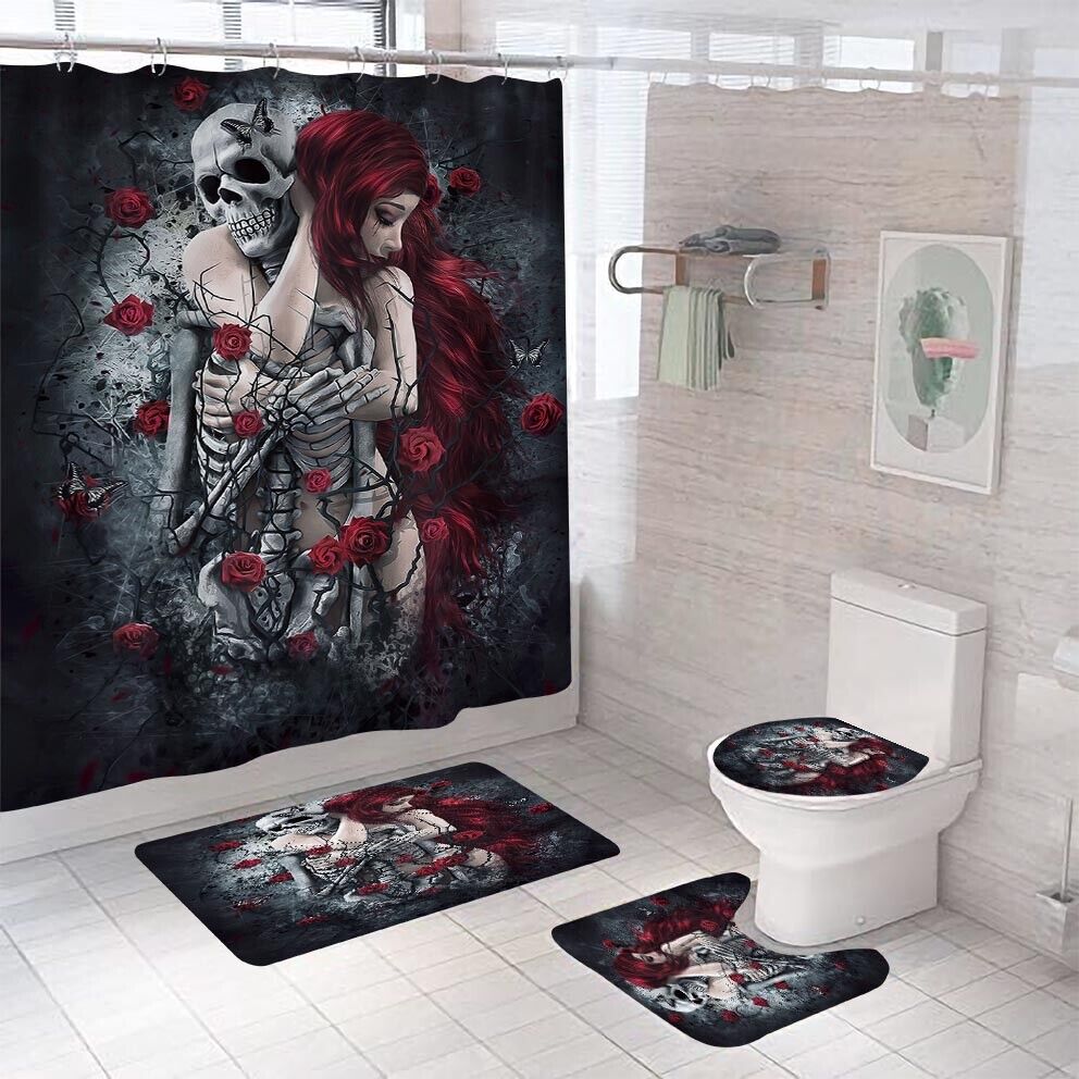 Farewell Hug Shower Curtain Bathroom