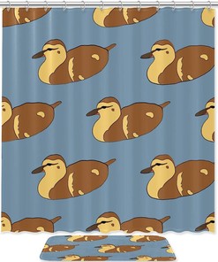 Farm Agriculture Pet Furry Bird Duck Restroom Shower Curtain Ideas