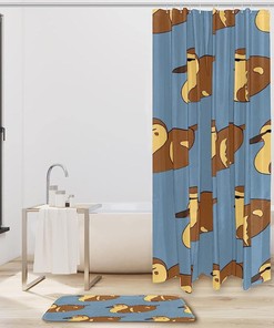 Farm Agriculture Pet Furry Bird Duck Restroom Shower Curtain Ideas