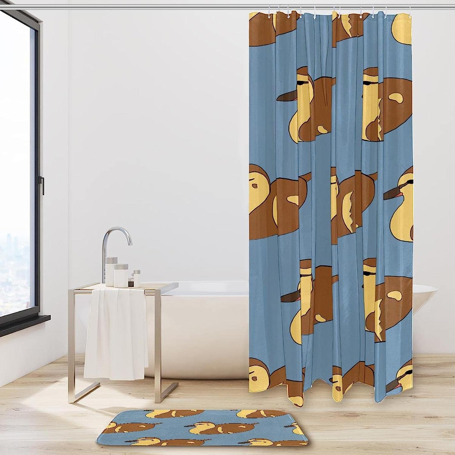 Farm Agriculture Pet Furry Bird Duck Restroom Shower Curtain Ideas