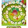 Farm Board Game Shower Curtain Bathroom 