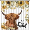 Farmhouse Cow Shower Curtain For A Rustic Bathroom Decor
