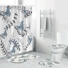 Festival Inspired Butterfly Shower Curtain - Fun And Unique Bathroom Decor Idea