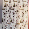 Festive Snoopy Christmas Holiday Shower Curtain Set - Colorful Bathroom Decor