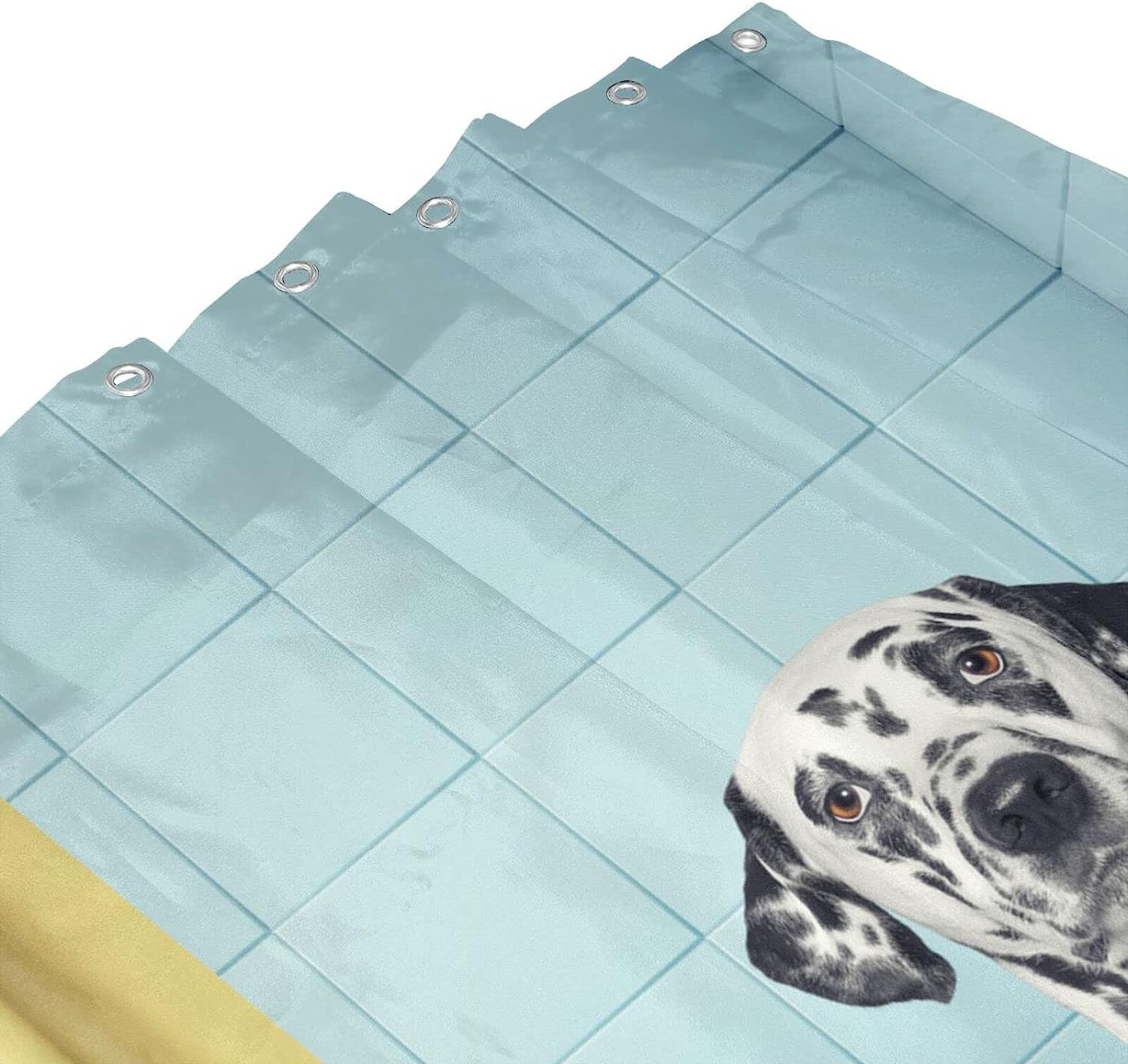 Fiokroo Funny Bathing Cat And Dogs Home Bathroom Decor Shower Curtain