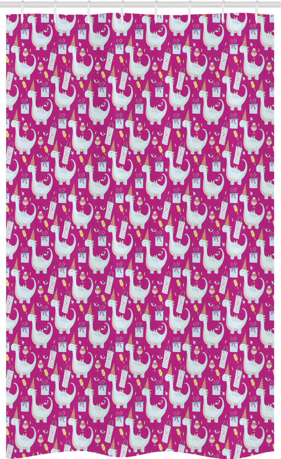 Fire Dragon Astrology Shower Curtain Stall