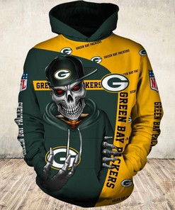 Flame Balls Graphic All Over Print 3D Zip Hoodie For Fans Of Green Bay Packers