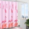 Flame Bird Shower Curtain For A Bold And Fiery Bathroom Decor