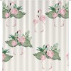 Flamingo Bathroom Shower Curtainummer Decor Fabric For A Hotel Bathroom Bath Tub With Water Repellent