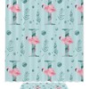 Flamingo Letter I Print Shower Curtain For An Artistic And Quirky Bathroom