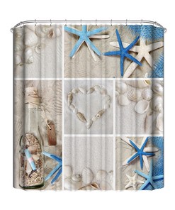 Flamingo Shower Curtain With Waterproof Poly Fabric And Colorful Print For Bathroom Decor