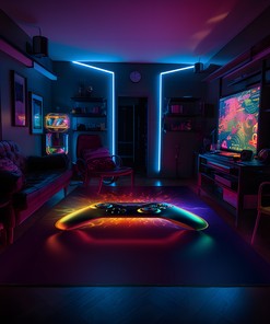 Floor Rugs for Living Room - Personalized Gaming Rugs for Boys Bedrooms