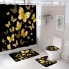 Floral Butterfly Shower Curtain - Perfect Bathroom Decor For Spring