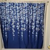 Floral Fabric Shower Curtain Perfect for Adding a Classic Touch to Your Bathroom Decor 