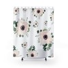 Floral Rustic Shower Curtain