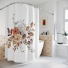 Floral Shower Curtain - Bathroom Decor Shower Curtain For Aesthetic And Functionality - Perfect Thanksgiving Gift