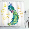 Floral Watercolor Art Print Shower Curtain for Your Bathroom - Colorful Design