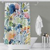 Floral Watercolor Print Garden Flowers Iv Shower Curtain - Refreshing Bathroom Decor