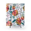Floral Watercolor Shower Curtain, Add A Splash Of Color To Your Bathroom