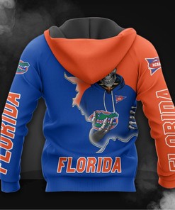 Florida A&M Rattlers All Over Print 3D Skull Hoodie For Fans