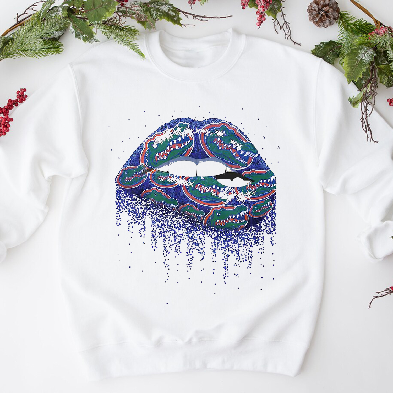 Florida Gators Lips Shirt Trendy Sweatshirt Hoodie for Ultimate Fan Fashion
