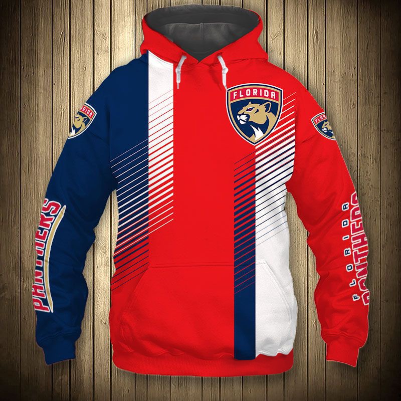 Florida Panthers Cute Design All Over Print 3D Pullover Hoodie