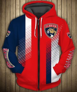Florida Panthers Cute Design All Over Print 3D Pullover Hoodie