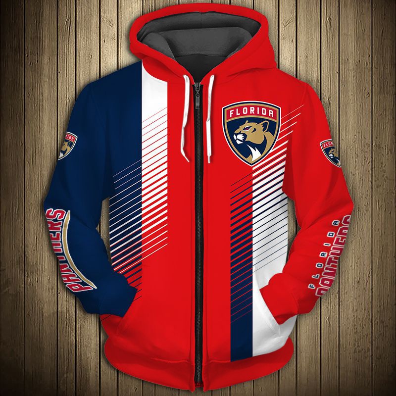 Florida Panthers Cute Design All Over Print 3D Pullover Hoodie