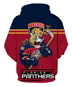 Florida Panthers Mascot All Over Print 3D Hoodie For Fans