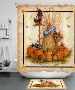 Forest Bear Shower Curtain