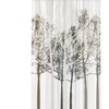 Forest Design Shower Curtain, Waterproof and Rustproof with 12 Grommet Holes, Lightweight yet Durable for Bathroom 