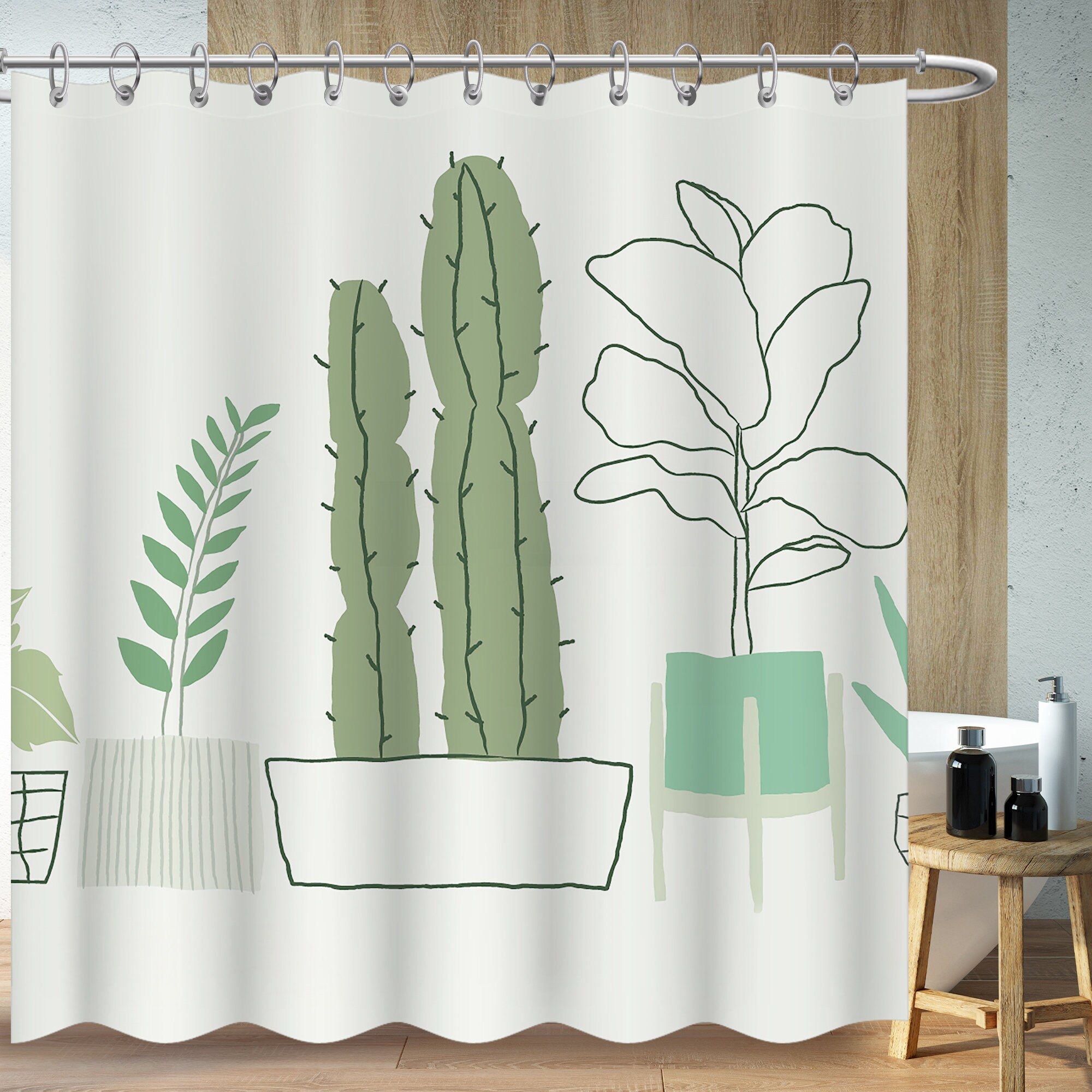 Forest Garden Shower Curtain: Bring The Beauty Of The Outdoors Into Your Bathroom
