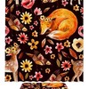 Foxes Bird Deer Vintage Bathroom Shower Curtain - Create A Cute And Lively Atmosphere