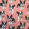 French Bulldog 1 Meter Piece Fabric 61 Wide For Home Decoration With Fabric Shower Curtain Or Valance Caf© Panels