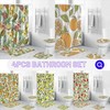 Fresh Fruit Print Bathroom Shower Curtain