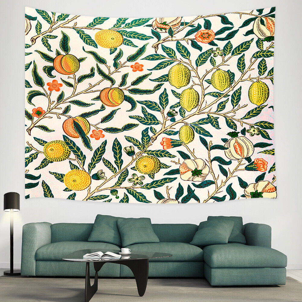 Fresh Lemon Tree Shower Curtain - Simple Bath Fabric Bathroom Decor